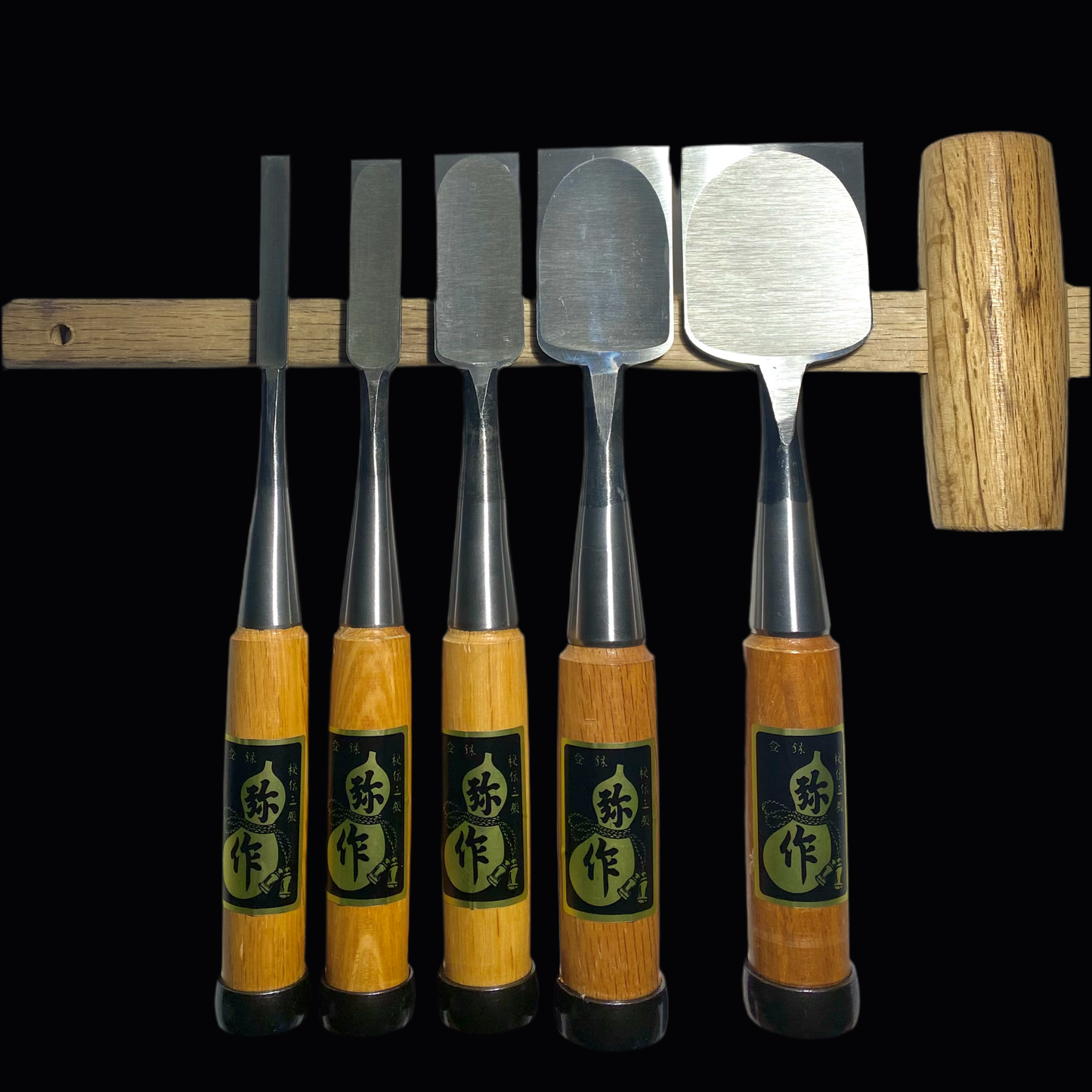 5 Piece Yasaku Chisel Set (20% off)